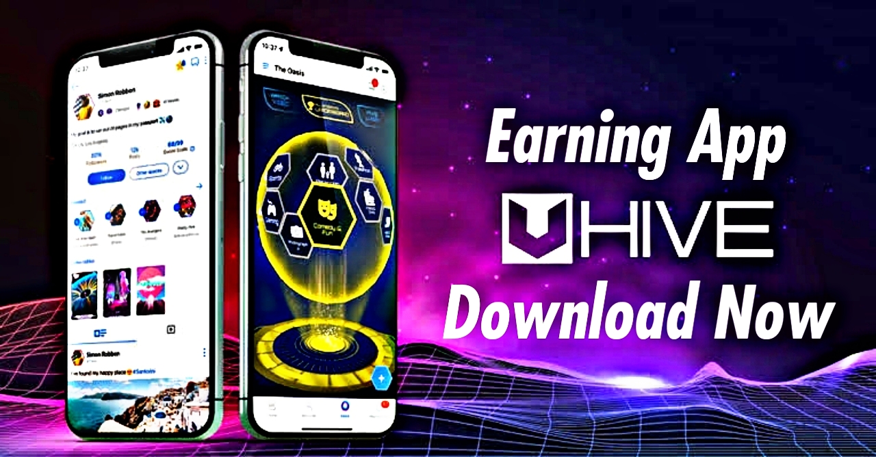 Uhive Freedom Socail Network Earning App Download Now - Online Earning