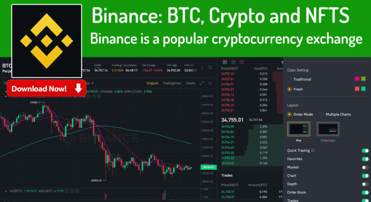 Binance: BTC, Crypto and NFTS | make money online