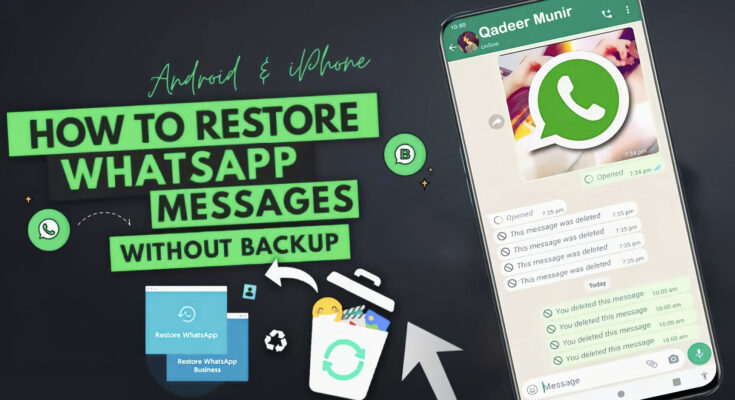 recover whatsapp messages without backup
